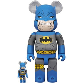 400% & 100% Bearbrick sæt - Batman (The Dark Knight Returns)