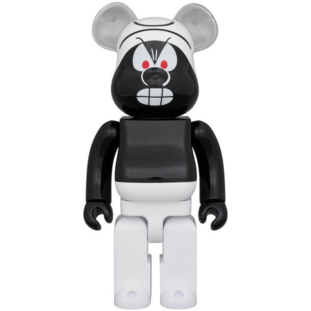400% Bearbrick - Smurf (Negro)